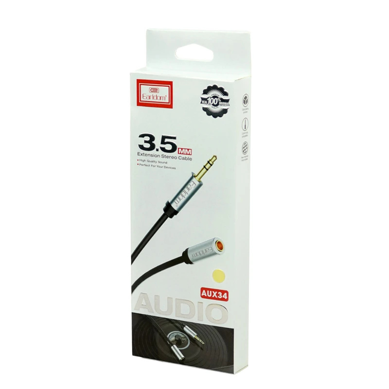 کابل افزایش طول صدا ارلدام ET-AUX34 طول 1 متر