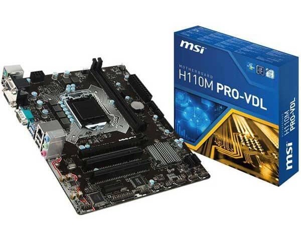 مادربرد MSI H110M PRO-VDL + گارانتی