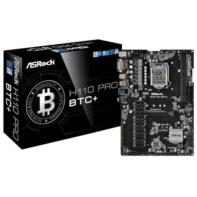 مادربرد ازراک H110 Pro BTC Plus DDR4