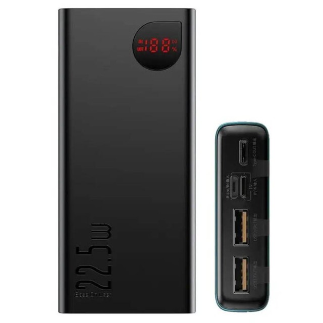 پاور بانک فست شارژ ۱۰۰۰۰ باسئوس Baseus PPADM10S QC3.0 PD 22.5W