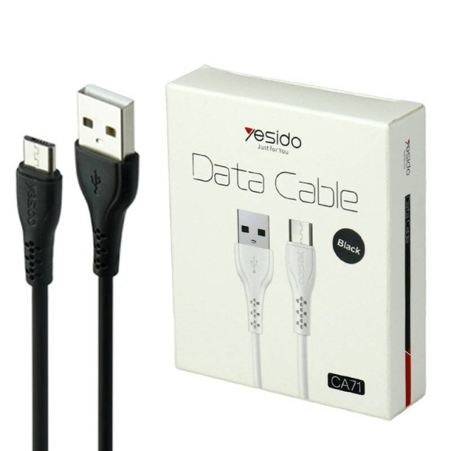 کابل میکرو یو اس بی Yesido CA71 2A 1m