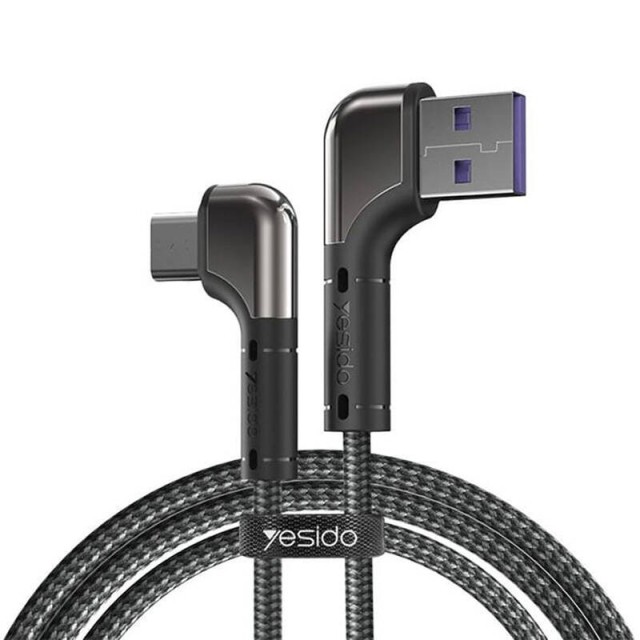 کابل میکرو یو اس بی فست شارژ Yesido CA81 2.4A 2m دو سر L