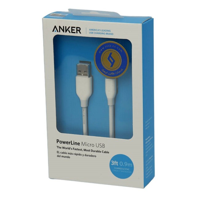 کابل میکرو یو اس بی Anker A8132 90cm