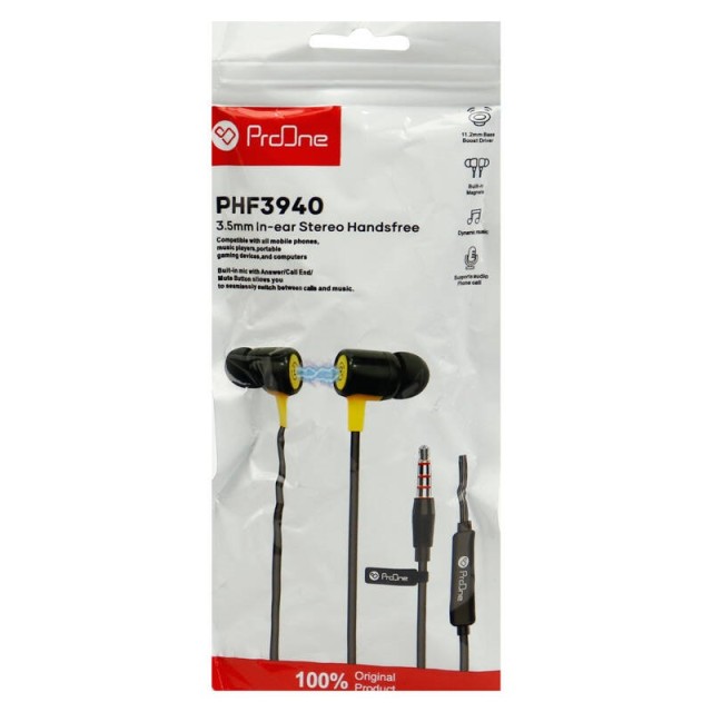 هندزفری ProOne PHF3940