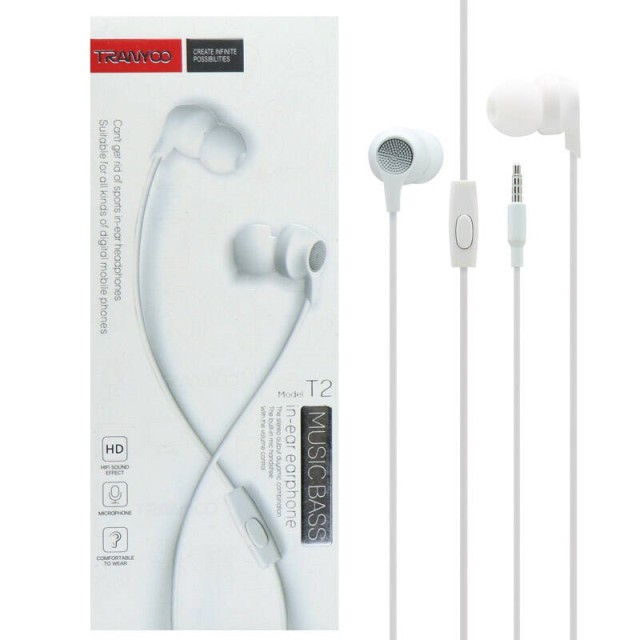 هندزفری Tranyoo T2 1.2m