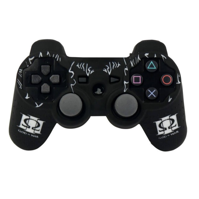 روکش دسته بازی PS3 طرح God Of War سفید مشکی