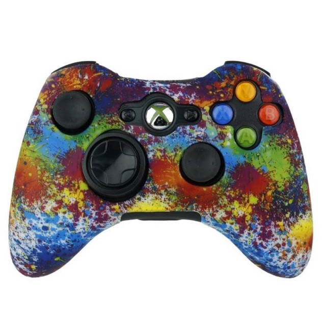 روکش دسته بازی Xbox 360 طرح رنگی
