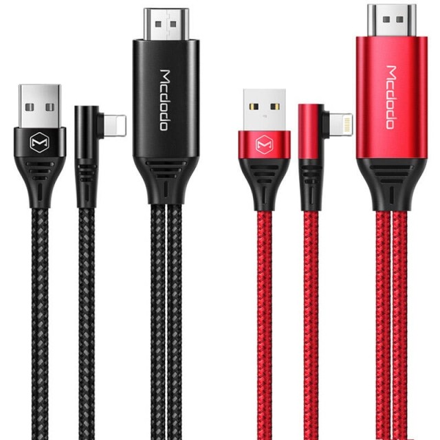 کابل Mcdodo CA-6400 Lightning to HDMI 4K 2m