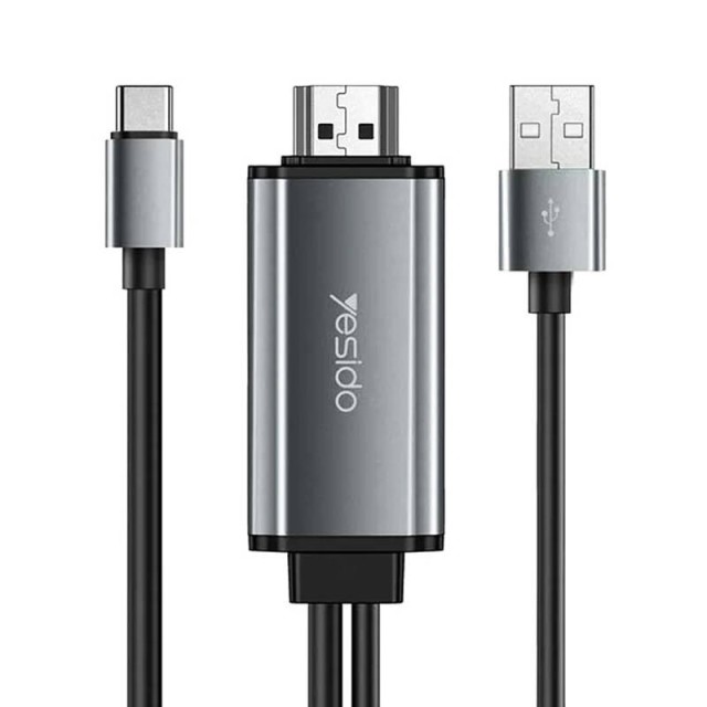 کابل تبدیل Yesido HM02 Type-C to HDMI 4k 1.8m