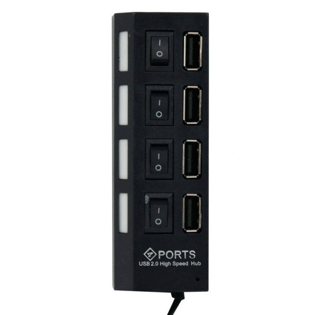 هاب ۴Port USB2.0 کلید دار