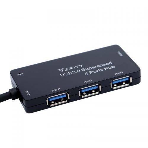 هاب Verity H407 4Port USB 3.0