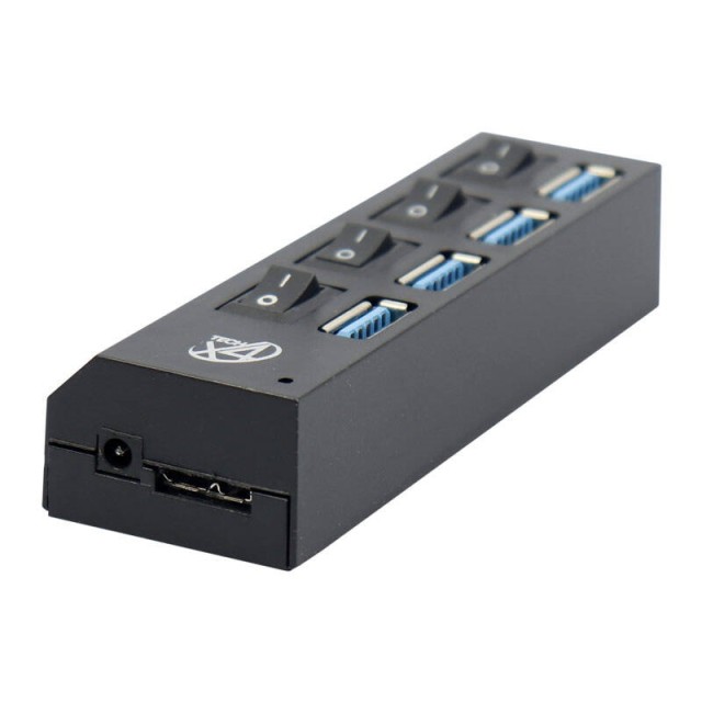 هاب X4Tech X401 4Port USB3.0