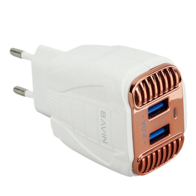 کلگی شارژ Bavin PC272Y 2Port 2A 10W