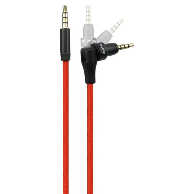 کابل Double 90 AUX 1.2m یکسر L