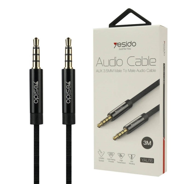 کابل Yesido YAU16 AUX 3m