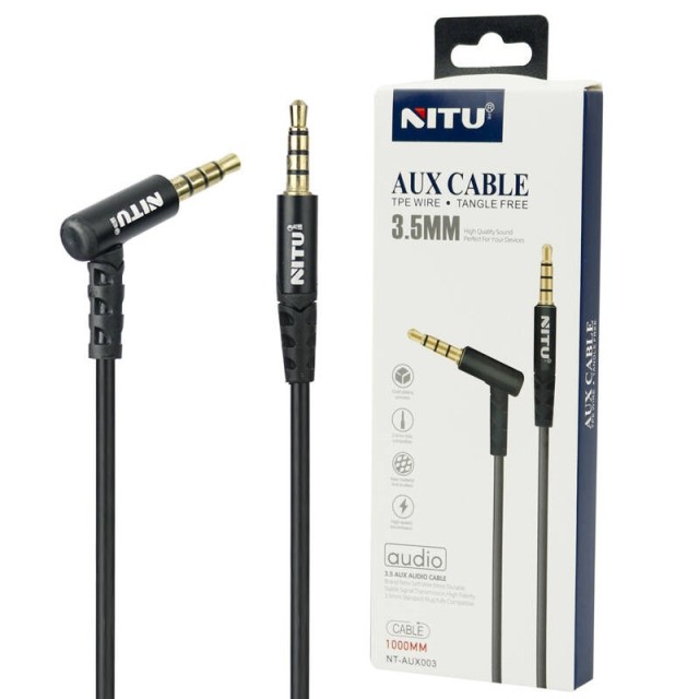 کابل Nitu NT-AUX003 AUX 1m یکسر L