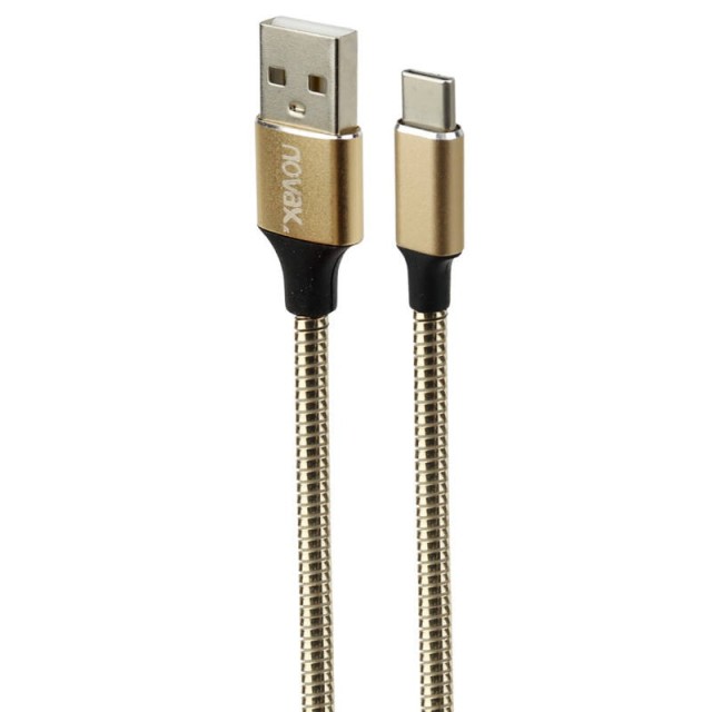 کابل تایپ سی فست شارژ Novax L-115 3.1A 1m