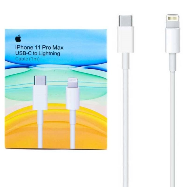 کابل iPhone 11 Pro Max Type-C to Lightning 1m پک دار