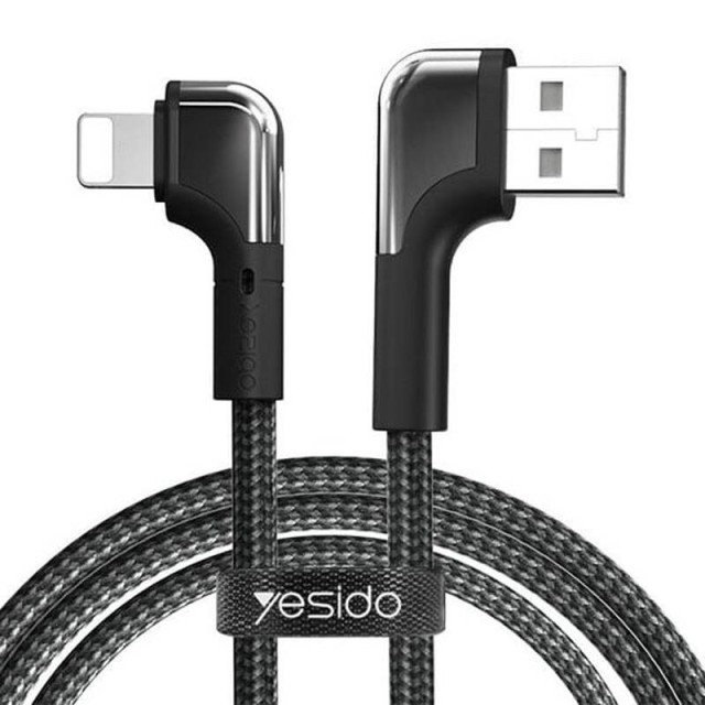کابل آیفونی فست شارژ Yesido CA81 2.4A 2m