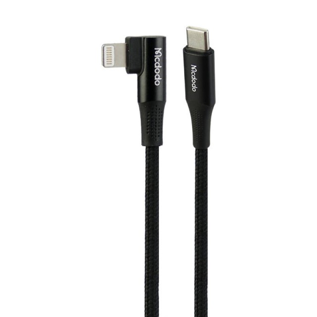 کابل تبدیل فست شارژ Mcdodo CA-132 Type-C to Lightning 3A PD 36W 2m یکسر L