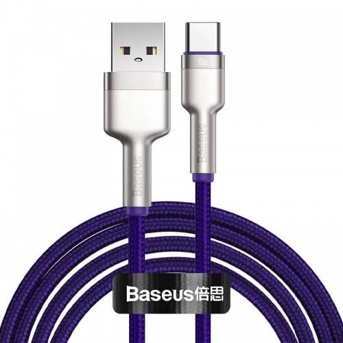 کابل فست شارژ Baseus Cafule CATJK-B 4A 40W Type-C 2m