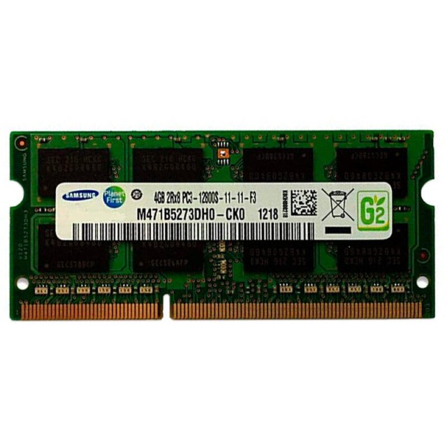 رم لپ تاپ سامسونگ Samsung DDR3 4GB 1600MHz PC3-12800S CL11