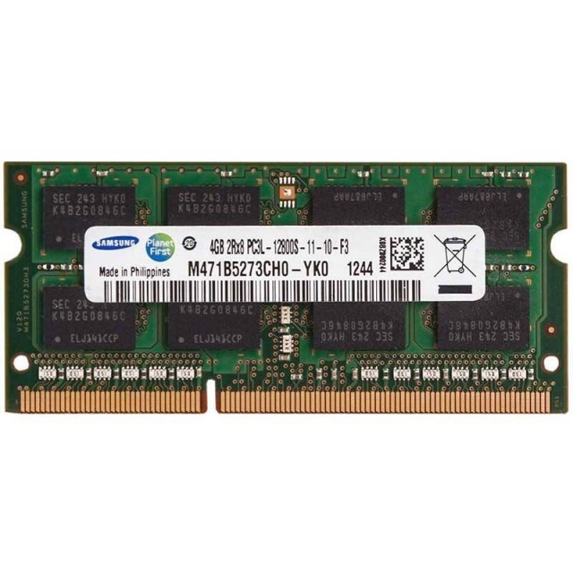 رم لپ تاپ سامسونگ Samsung DDR3L 4GB 12800S MHz