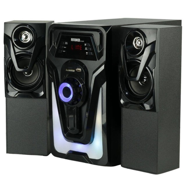 اسپیکر بلوتوثی رم و فلش خور P-net Aniko CH.201 + ریموت کنترل