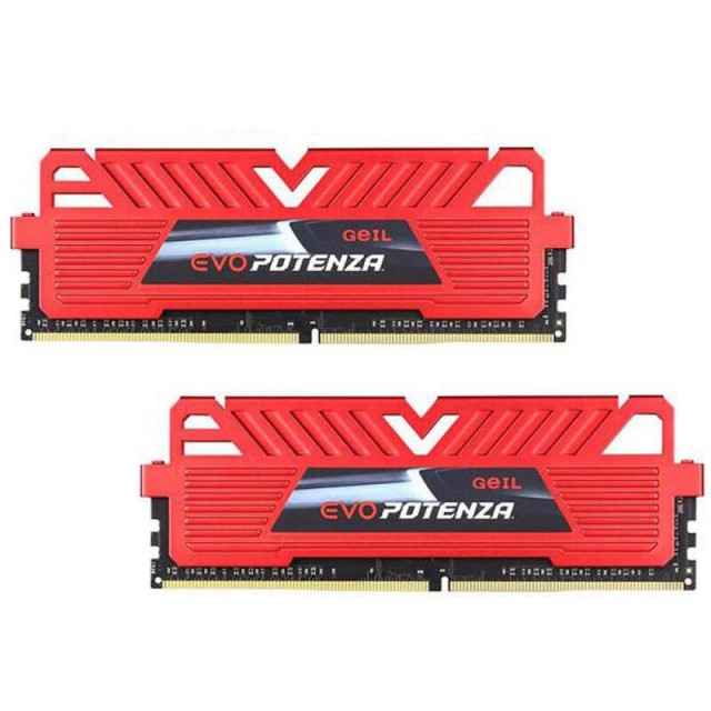 رم کامپیوتر Geil Evo Potenza DDR4 16GB 3000MHz CL16 Dual
