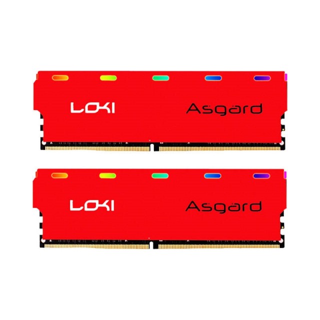 رم کامپیوتر ASGARD Loki W1 RGB DDR4 16GB 3200MHz CL19 Dual
