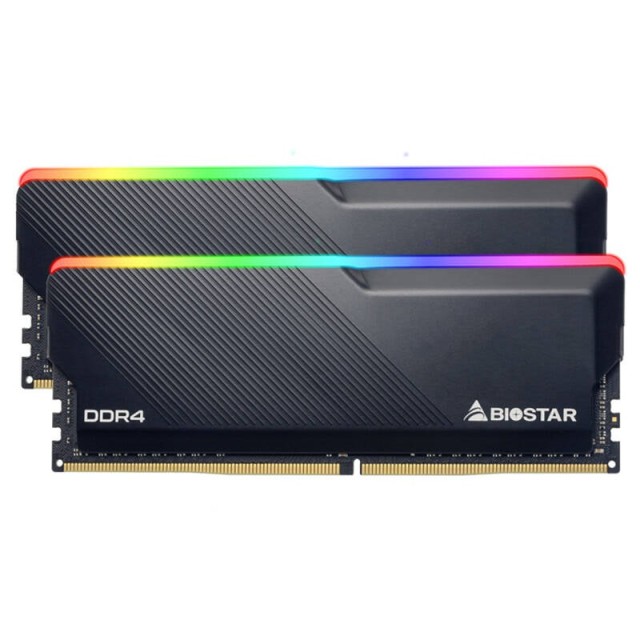 رم کامپیوتر Biostar GAMING X RGB DDR4 16GB 3600MHz CL18 Dual