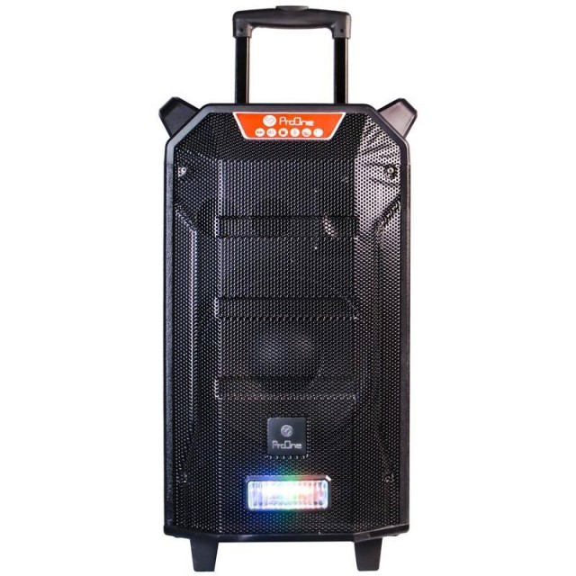 اسپیکر چمدانی بلوتوثی رم و فلش خور ProOne PSB4960 + میکروفون و ریموت کنترل