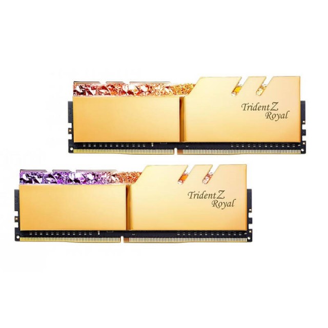 رم کامپیوتر G.Skill Trident Z ROYAL DDR4 16GB 4000MHz CL18 Dual