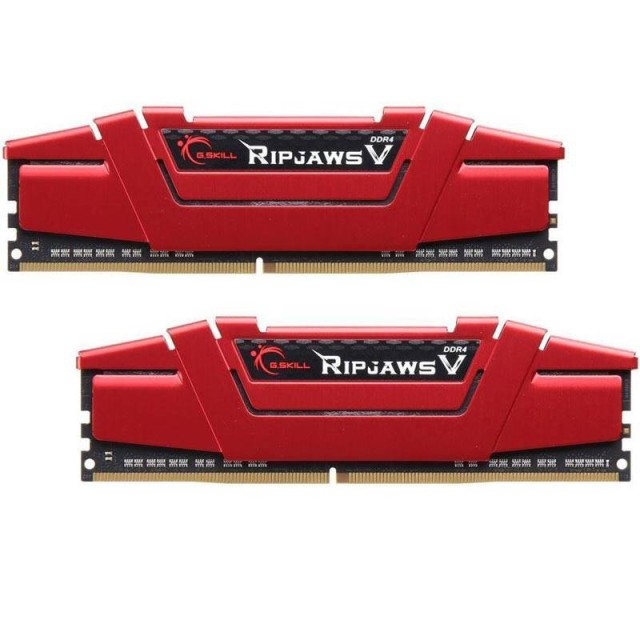 رم کامپیوتر G.SKILL RipjawsV DDR4 32GB 3000MHz CL16 Dual