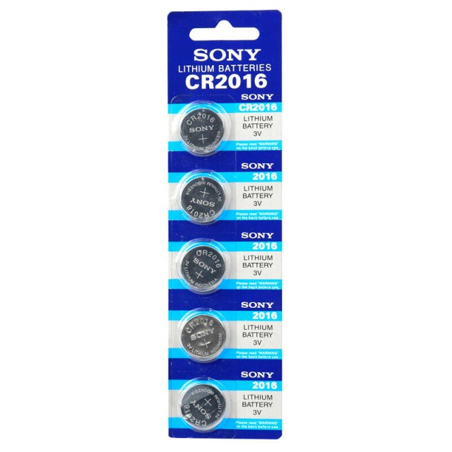 باتری سکه ای SONY 2016 Copy بسته ۵ تایی