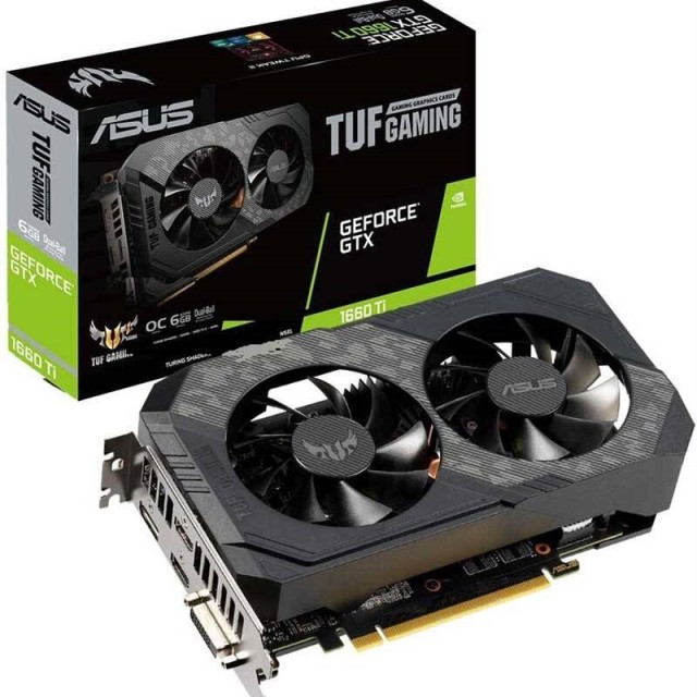 کارت گرافیک ASUS TUF GTX1660TI O6G GDDR6