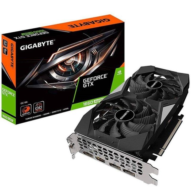 کارت گرافیک GIGABYTE GTX1660 SUPER GAMING OC 6GB GDDR6 192Bit