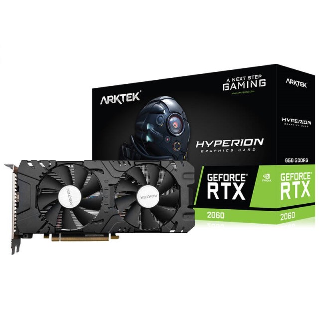 کارت گرافیک ARKTEK Hyperion ATX2060 6GB GDDR6 192bit