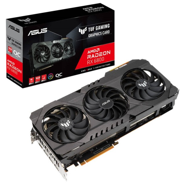 کارت گرافیک ASUS TUF RX6800 O16G GDDR6 256bit