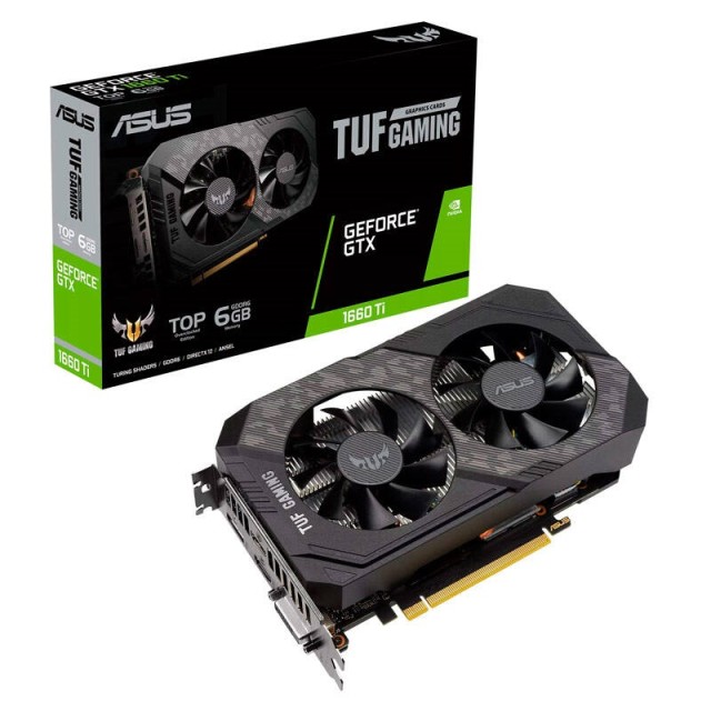 کارت گرافیک ASUS TUF GTX1660TI O6G GDDR6