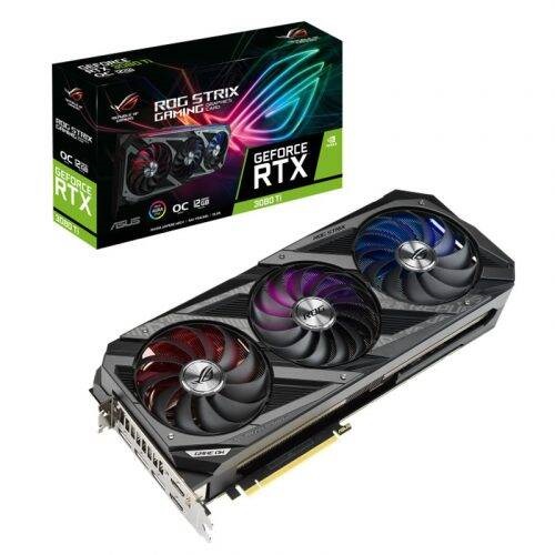 کارت گرافیک ASUS ROG Strix GeForce RTX 3080Ti OC 12GB GDDR6X 384Bit