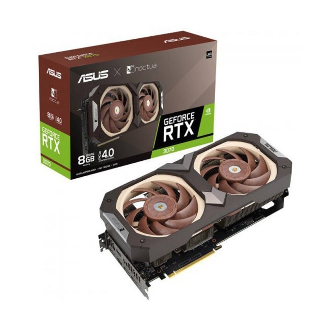 کارت گرافیک ASUS NOCTUA GeForce RTX3070 OC 8GB GDDR6 256Bit