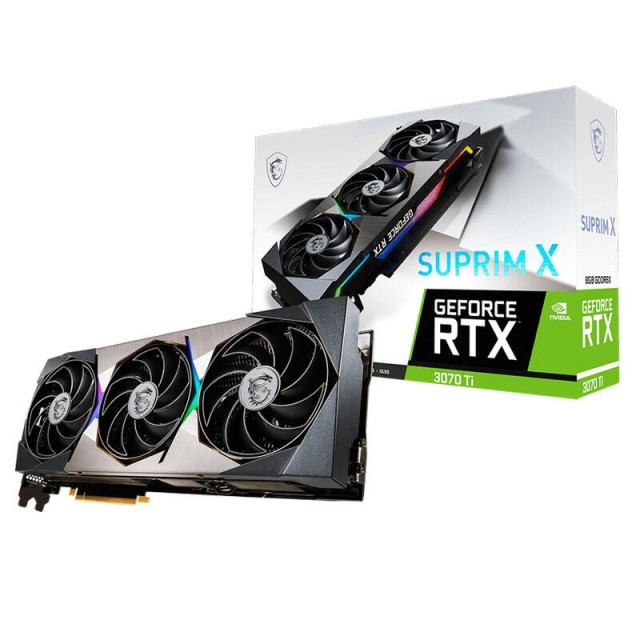کارت گرافیک MSI SUPRIM X GeForce RTX3070 Ti 8GB GDDR6X 256Bit