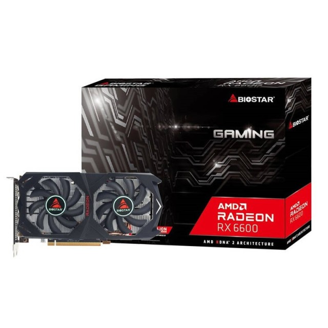 کارت گرافیک Biostar Raderon RX6600 8G GDDR6 128Bit