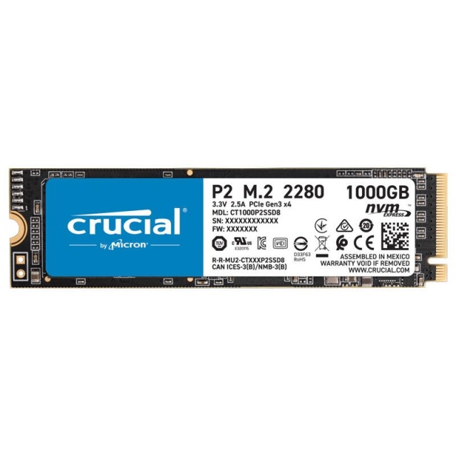 حافظه SSD کروشیال Crucial P2 1TB M.2