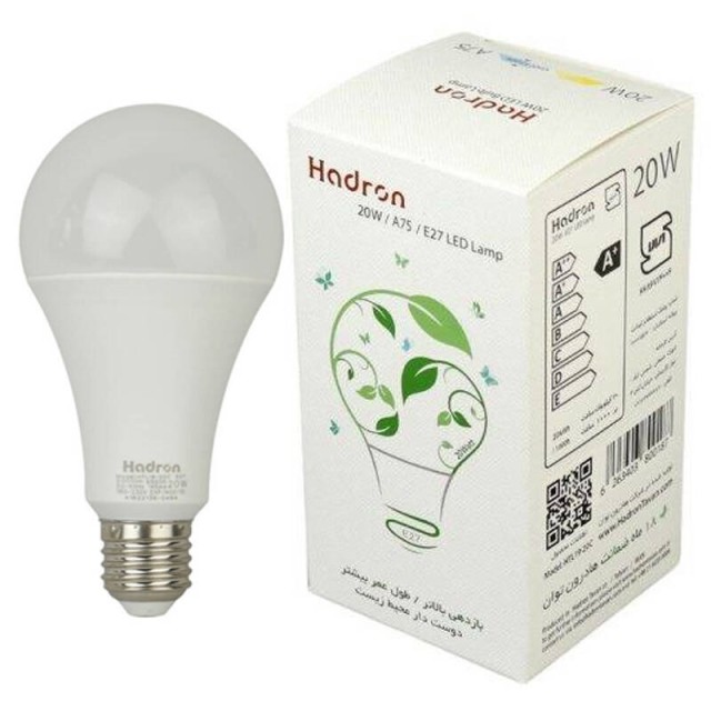 لامپ حبابی LED هادرون Hadron A75 E27 20W