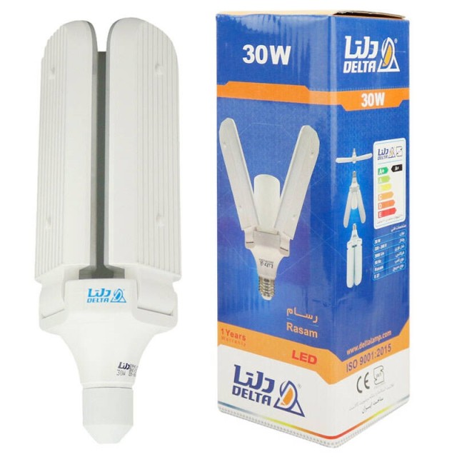لامپ LED دلتا Delta Rasam E27 30W