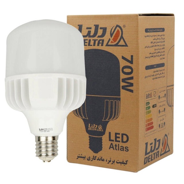 لامپ استوانه LED دلتا Delta Atlas E40 70W