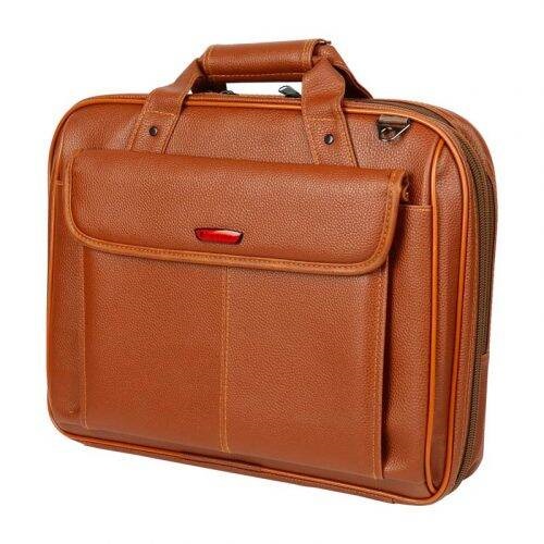 کیف لپ تاپ دوشی چرم Pierre Cardin