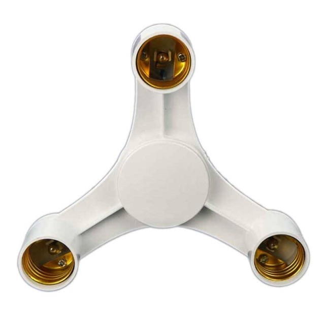 تبدیل سرپیچ لامپ ۱ به ۳